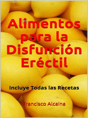 cover image of Alimentos para la Disfunción Eréctil
